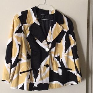 Ashley Stewart pleated jacket